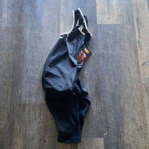 ELASTIC INTERFACE BLACK CYCLING BIB SHORTS KISS PADS SMALL NEW